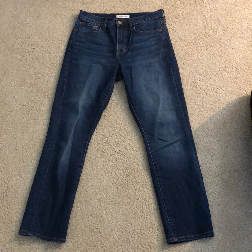 Madewell cruiser straight jeans